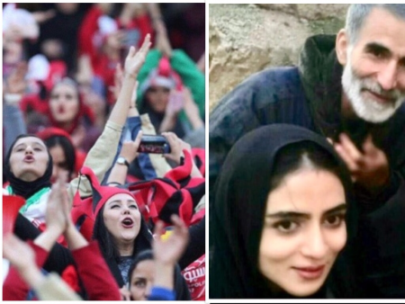 Özünü yandıran iranlı qız digər iranlı qadınlar üçün futbola yol açdı