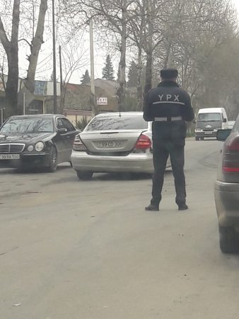 Masallı. Polis rəisinin surucusu qəza törətdi