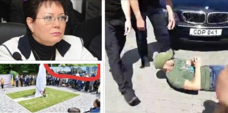 Ukraynada "Nəsimi parkı"na görə etiraz aksiyası: Elmira Axundovanı səfirliyə buraxmadılar - FOTO- VİDEO