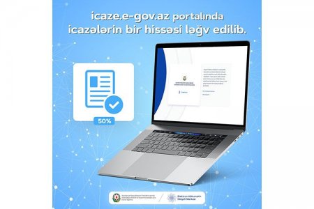 icaze.e-gov.az portalında icazələrin ləğvinə başlandı