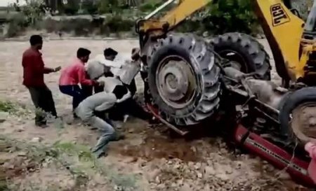 Zorlandığı üçün polisə şikayət edən qızın üstündən traktorla keçdi - FOTO