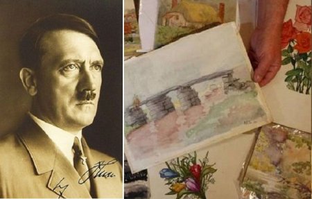 Hitlerin Sənət Akademiyasından rədd edilən rəsmləri - Fotolar