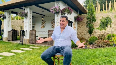 Saakaşvili Batumidədir: “Həyatımla risk edib buraya gəldim“ - Video