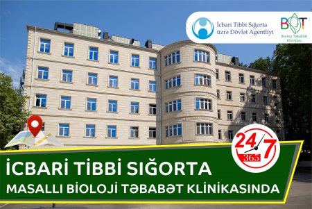 Cənub bölgəsində yeganə İcbari Tibbi Sığorta olan özəl klinika!