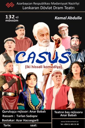 Lənkəran teatrında “Casus” tamaşasının premyerası olacaq