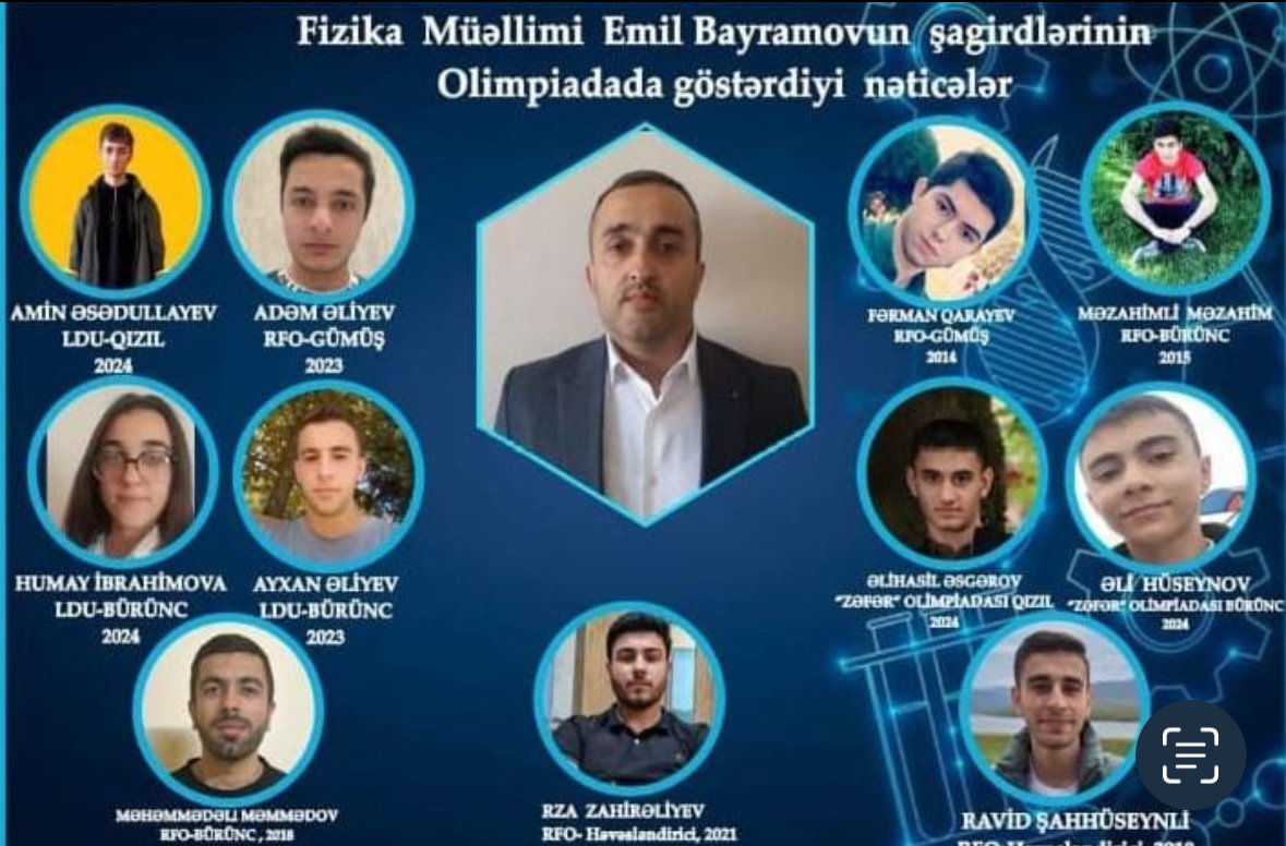 Fizika Olimpiadalarının Uğurlu Müəllimi - Emil Bayramov